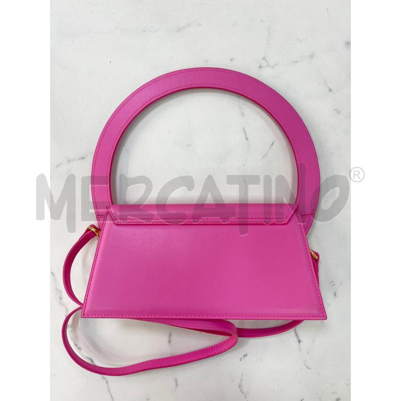 TRACOLLA DONNA ROSA JACQUEMUS LE SAC ROND | Mercatino dell'Usato Roma montemario 3