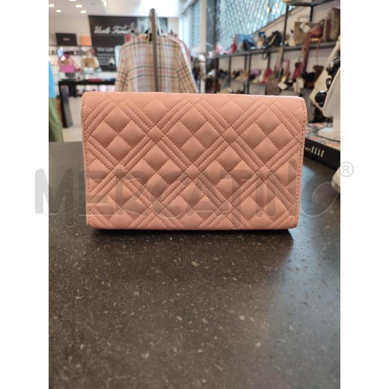 TRACOLLA DONNA ROSA LOVE MOSCHINO | Mercatino dell'Usato Roma montemario 2