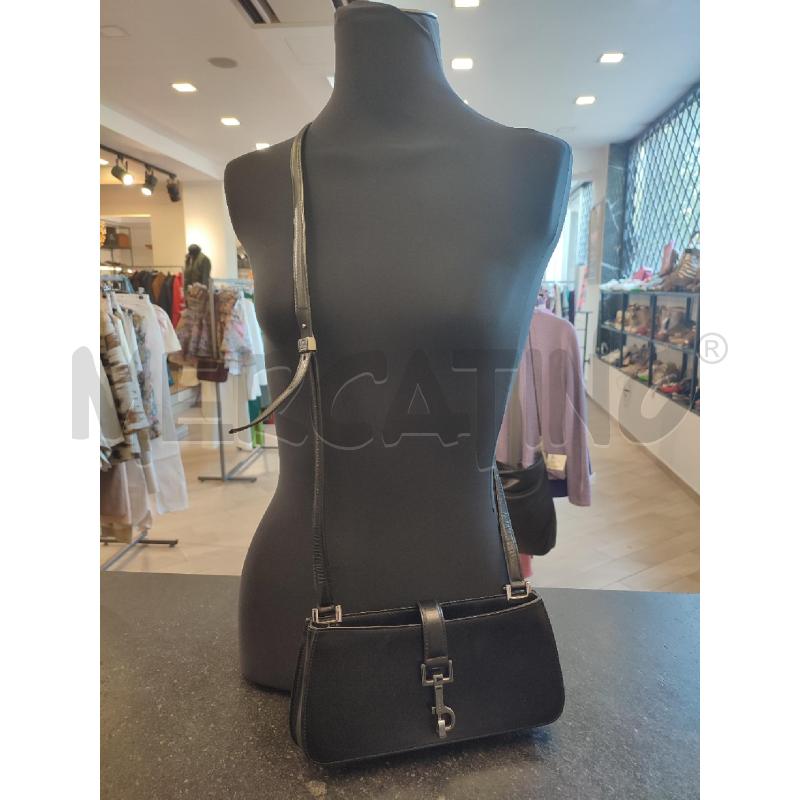 TRACOLLA NERA GUCCI PELLE GANCIO  001 4292 544 | Mercatino dell'Usato Roma montemario 1