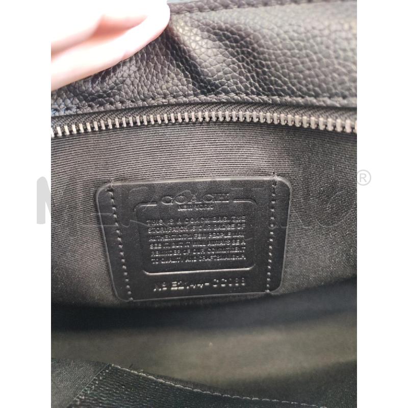 TRACOLLA UOMO NERO COACH GRIGIO  | Mercatino dell'Usato Roma montemario 3