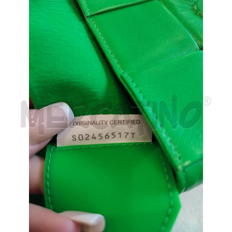 TRACOLLA VERDE BOTTEGA VENETA MINIPOCHETTE | Mercatino dell'Usato Roma montemario 4