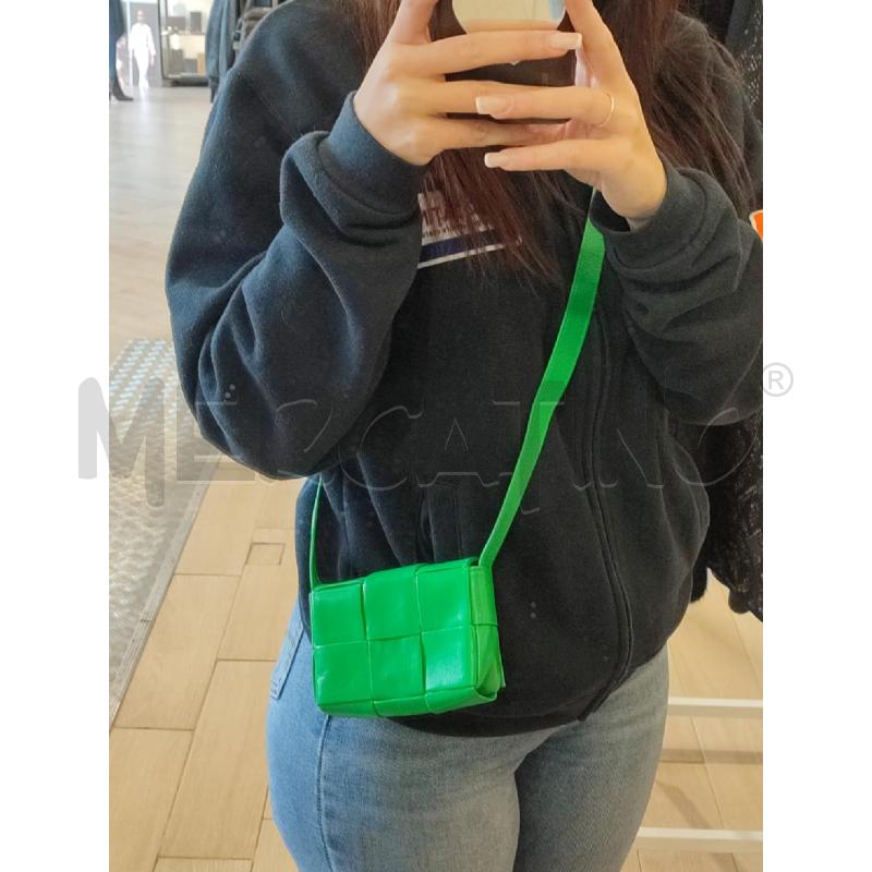 TRACOLLA VERDE BOTTEGA VENETA MINIPOCHETTE | Mercatino dell'Usato Roma montemario 5