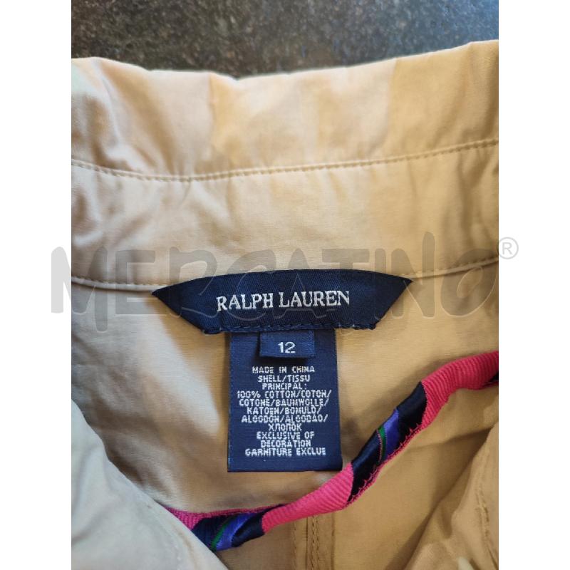 TRENCH B BEIGE RALPH LAUREN | Mercatino dell'Usato Roma montemario 2