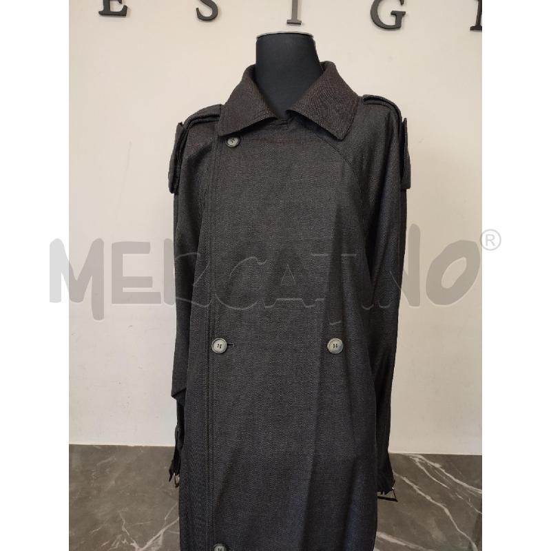 TRENCH DONNA GRIGIO GIANNI VERSACE LUNGO | Mercatino dell'Usato Roma montemario 2