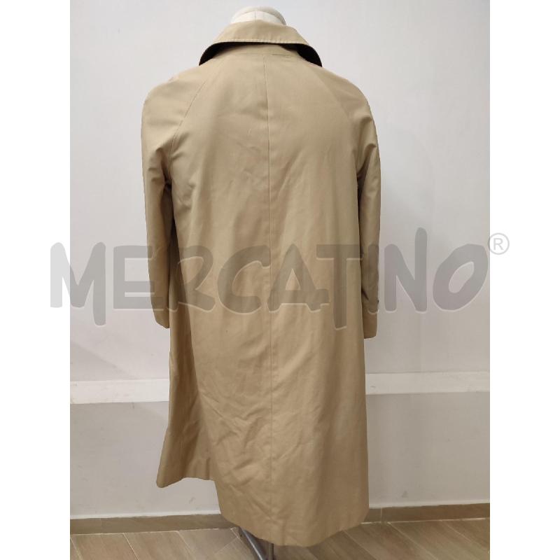 Trench uomo beige aquascutum doubleface marrone