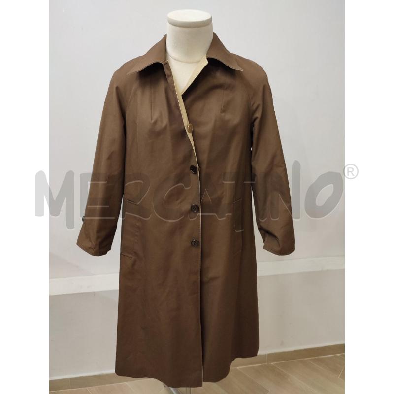 Trench uomo beige aquascutum doubleface marrone