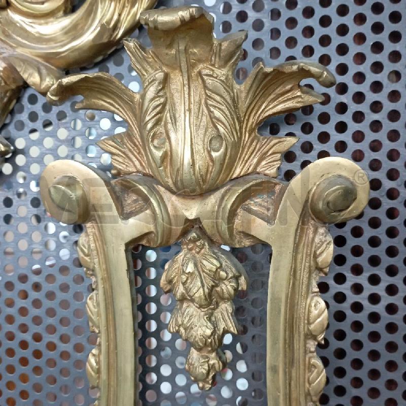 TRIS APPLIQUE OTTONE FESTONE 4L | Mercatino dell'Usato Roma montemario 2