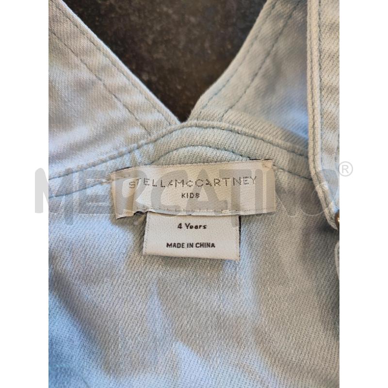 TUTA BAMBINO CELESTE STELLA MCCARTNEY FRAGOLE STRASS | Mercatino dell'Usato Roma montemario 2