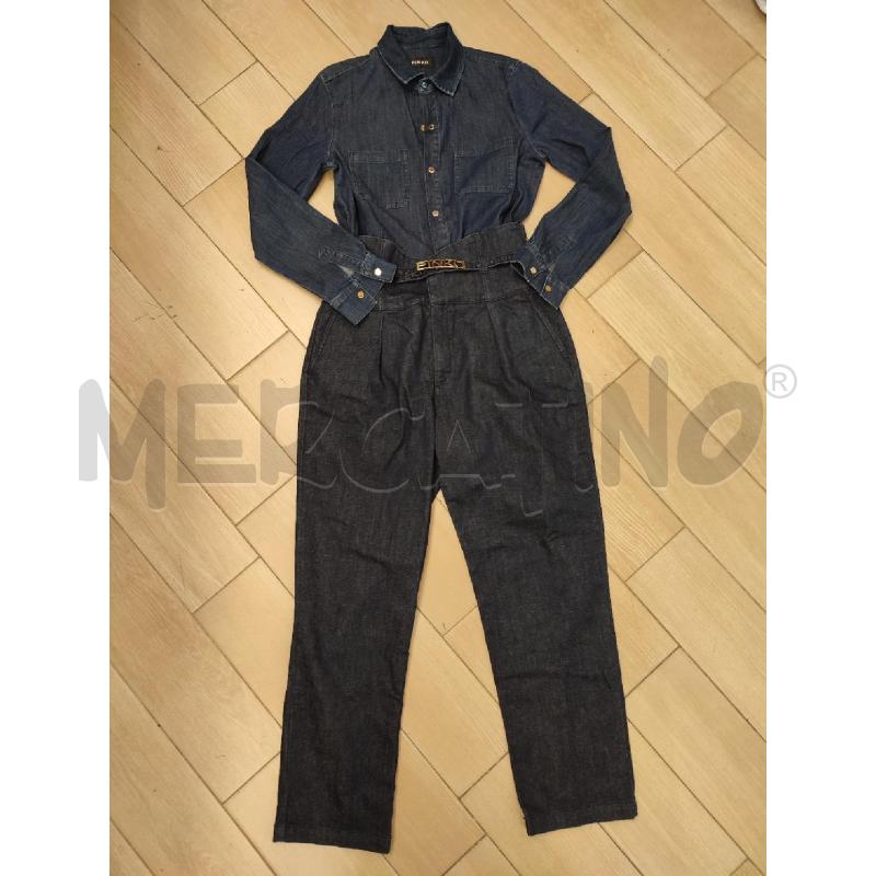 TUTA DONNA BLU JEANS PINKO | Mercatino dell'Usato Roma montemario 1