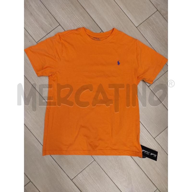 T SHIRT UOMO ARANCIONE RALPH LAUREN BLU | Mercatino dell'Usato Roma montemario 1