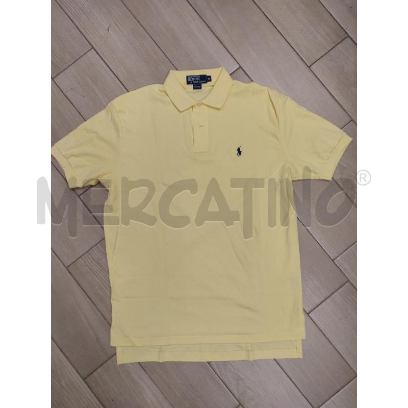 T SHIRT UOMO GIALLO RALPH LAUREN BLU | Mercatino dell'Usato Roma montemario 1