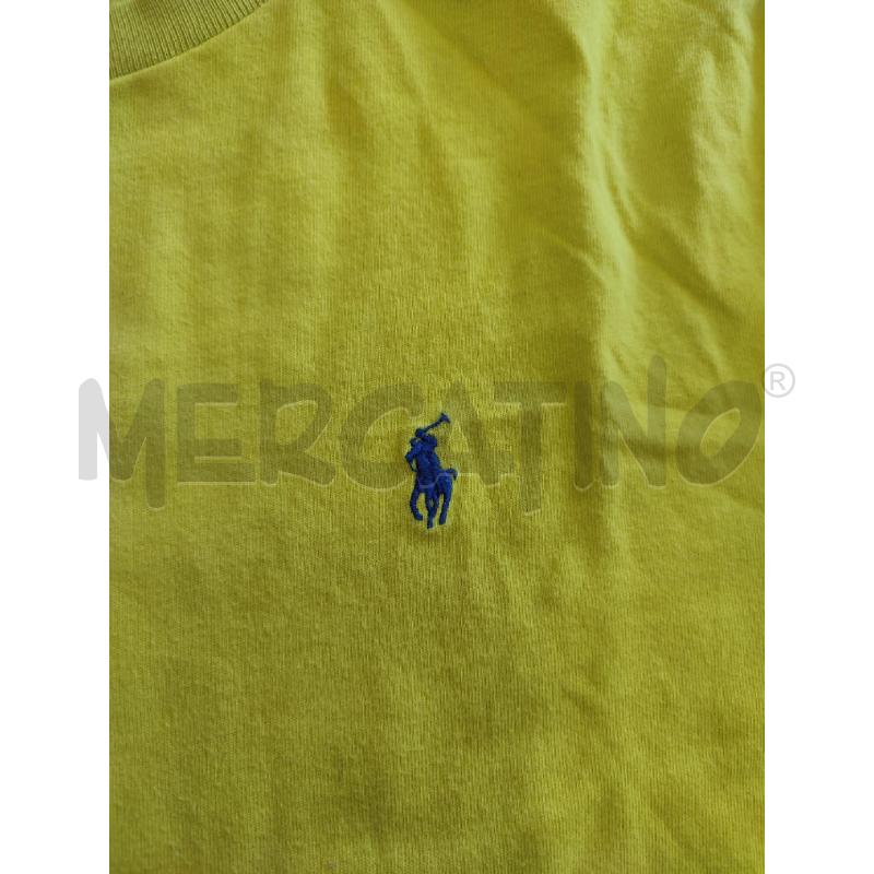 T SHIRT UOMO GIALLO RALPH LAUREN BLU | Mercatino dell'Usato Roma montemario 2