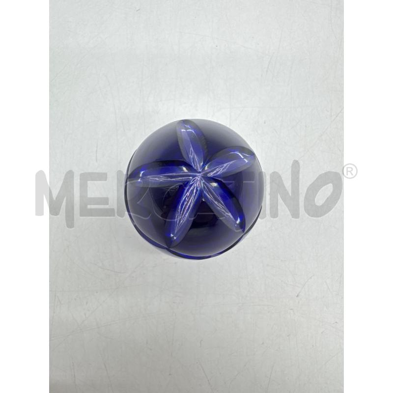 UOVO FABERGE' CRISTALLO BLU | Mercatino dell'Usato Roma montemario 3