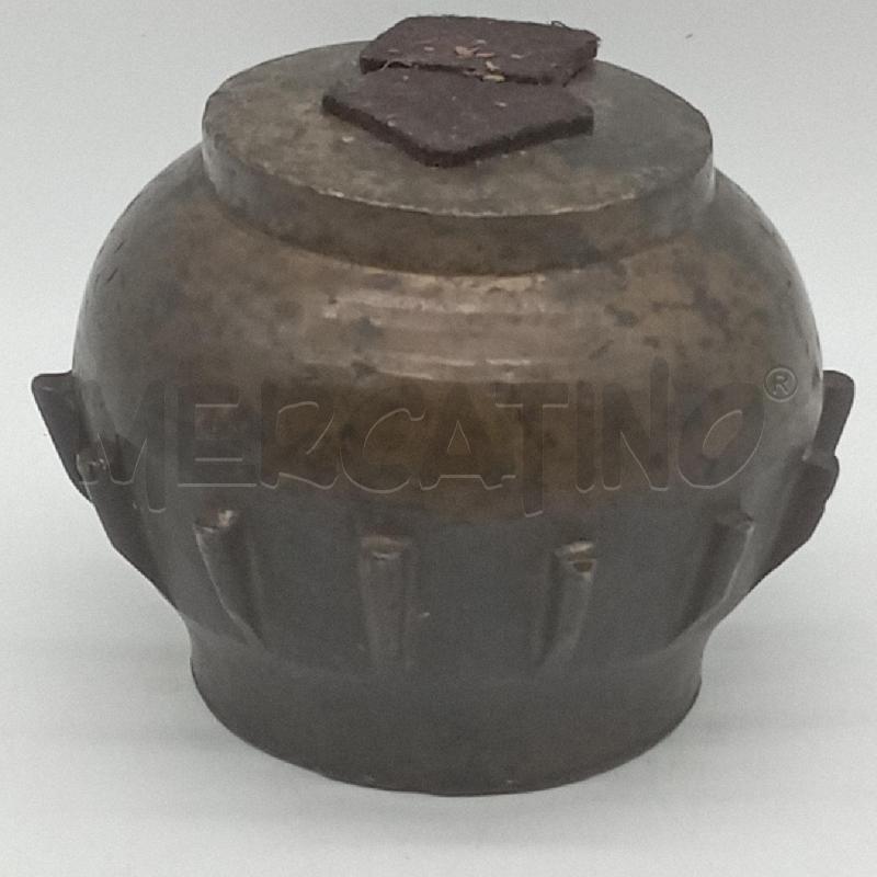 VASETTO BRONZO FASCETTE | Mercatino dell'Usato Roma montemario 2