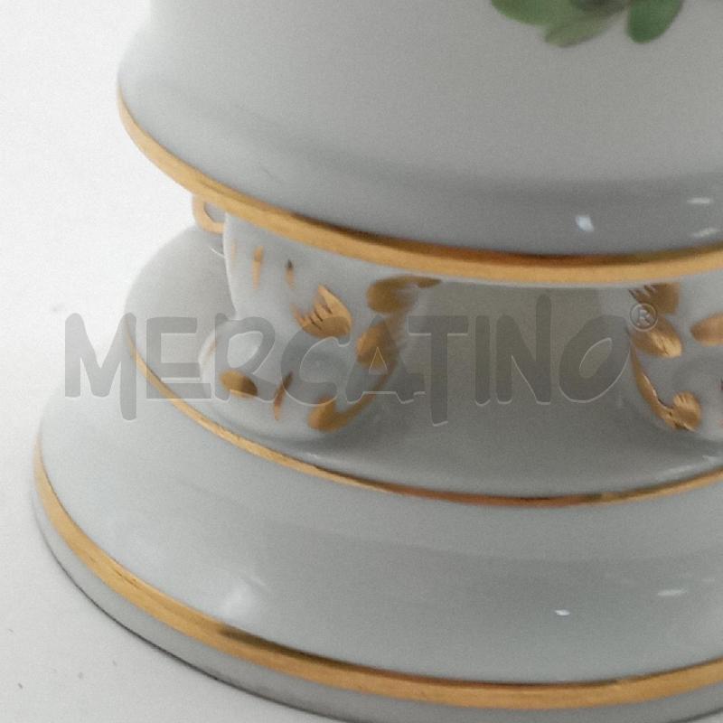 VASETTO MEISSEN RIALZATO ZAMPETTE FIORE BLU | Mercatino dell'Usato Roma montemario 5