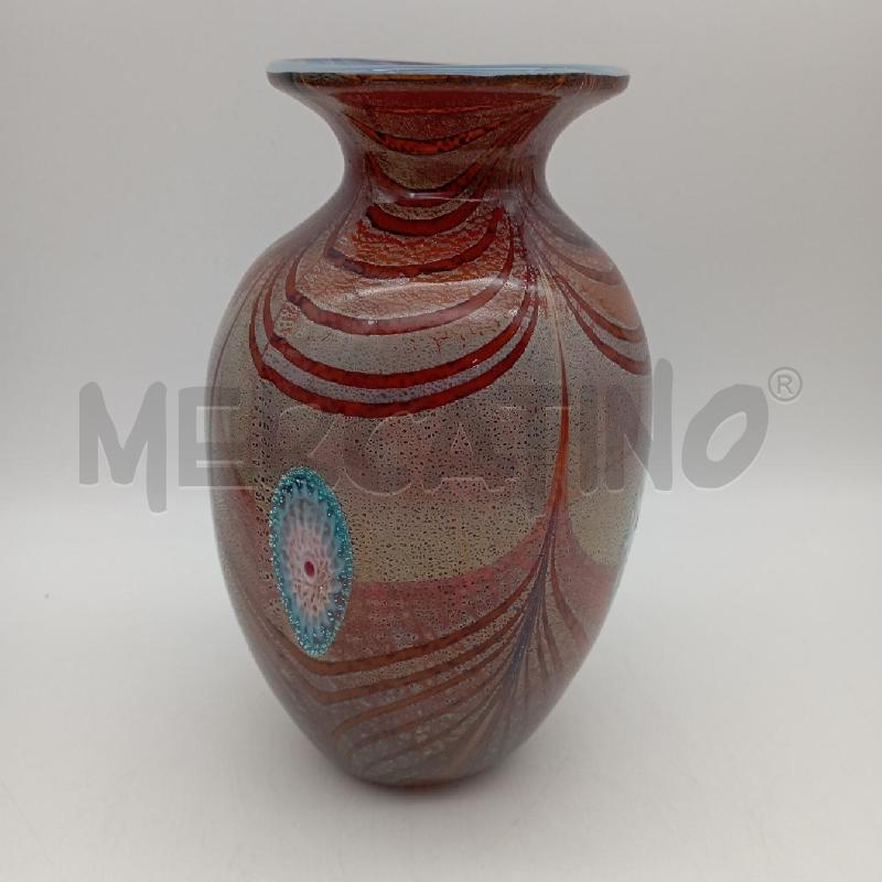 VASO FRANCO MORETTI MURANO PAVONE | Mercatino dell'Usato Roma montemario 1