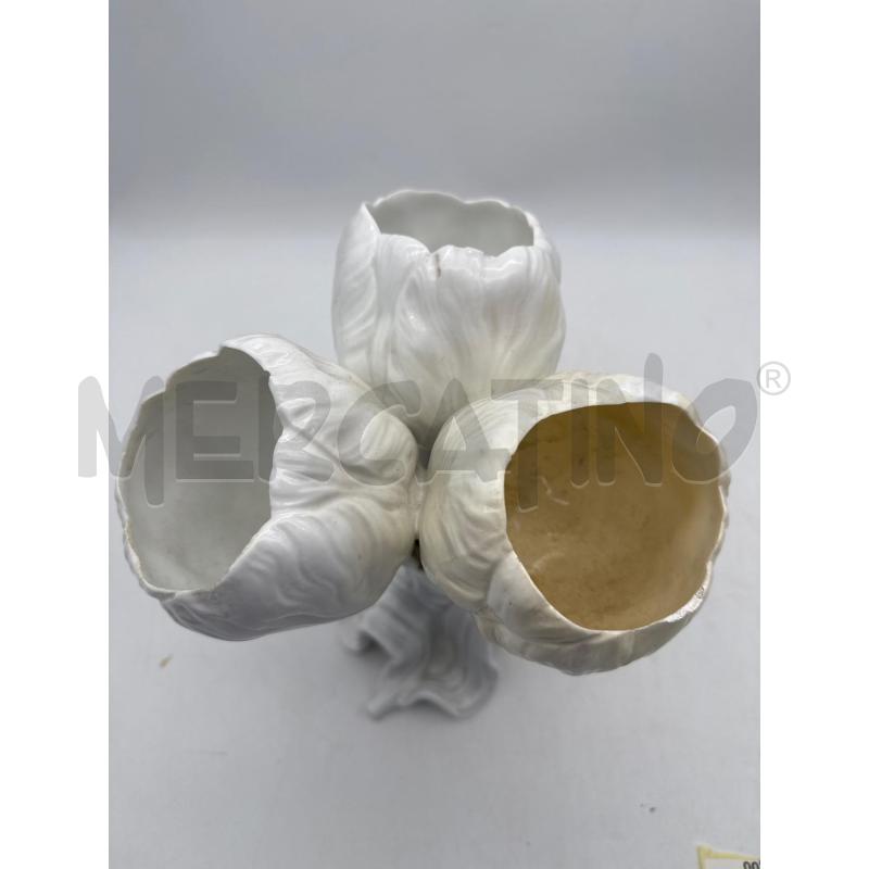 VASO PORC TULIPANI MEISSEN | Mercatino dell'Usato Roma montemario 4