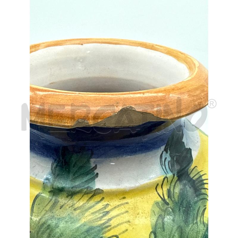 VASO TERR SMALTO AMORINI NEL BOSCO DIF | Mercatino dell'Usato Roma montemario 3