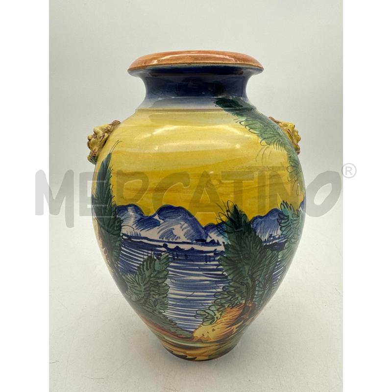 VASO TERR SMALTO AMORINI NEL BOSCO DIF | Mercatino dell'Usato Roma montemario 4