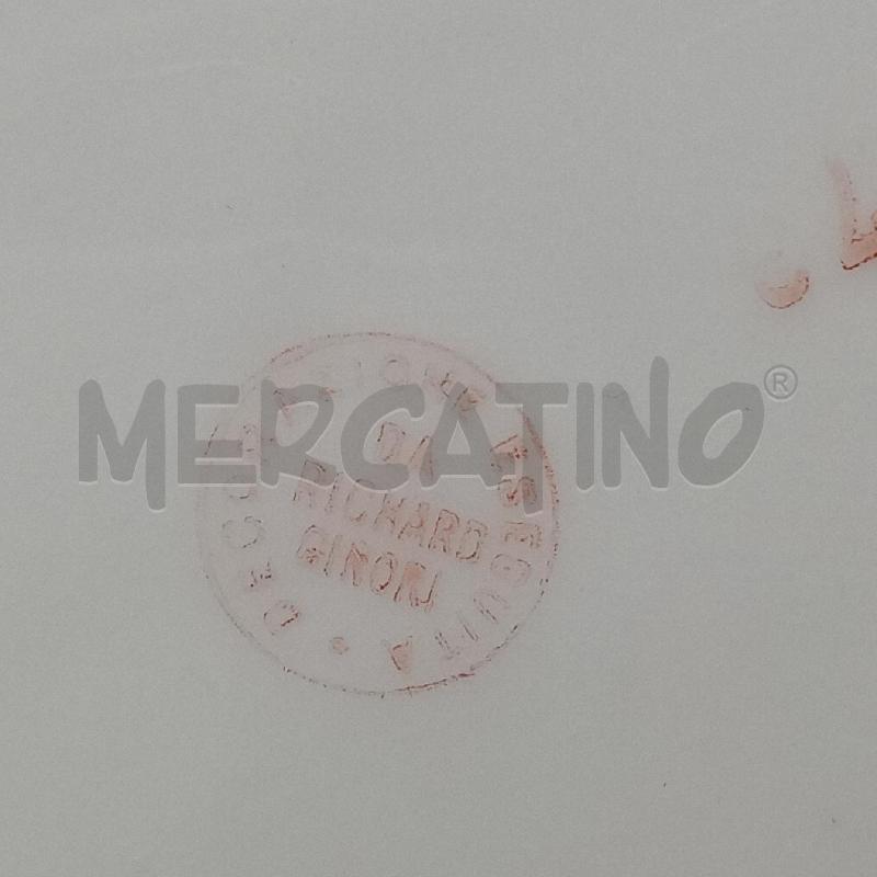 VASSOIO GINORI PORC OVALE FESTONE FIORI VERDI | Mercatino dell'Usato Roma montemario 3