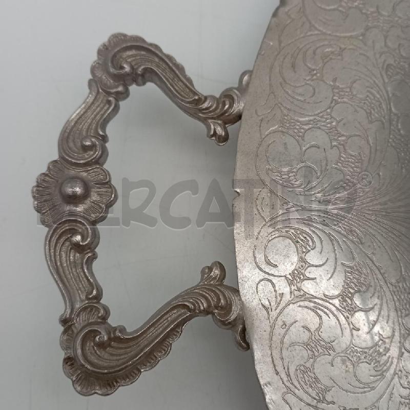 VASSOIO OVALE FIORI B ONDUL 2MAN | Mercatino dell'Usato Roma montemario 3