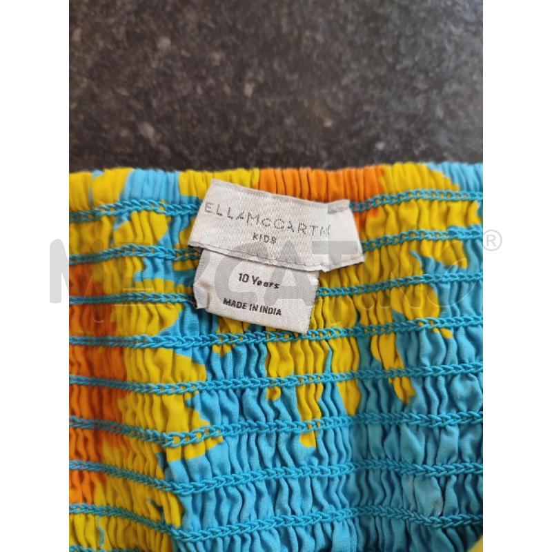 VESTITO BAMBINO CELESTE FIORI STELLA MC CARTNEY | Mercatino dell'Usato Roma montemario 2