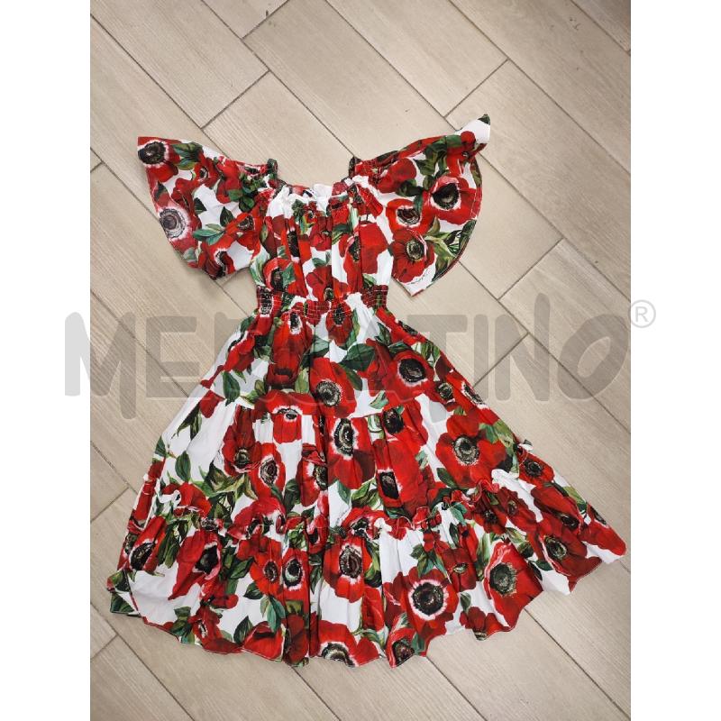 VESTITO BAMBINO ROSE DOLCE&GABBANA | Mercatino dell'Usato Roma montemario 1