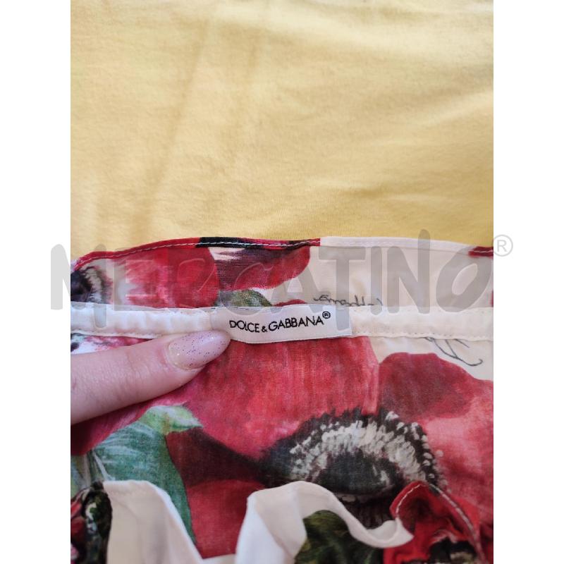 VESTITO BAMBINO ROSE DOLCE&GABBANA | Mercatino dell'Usato Roma montemario 2