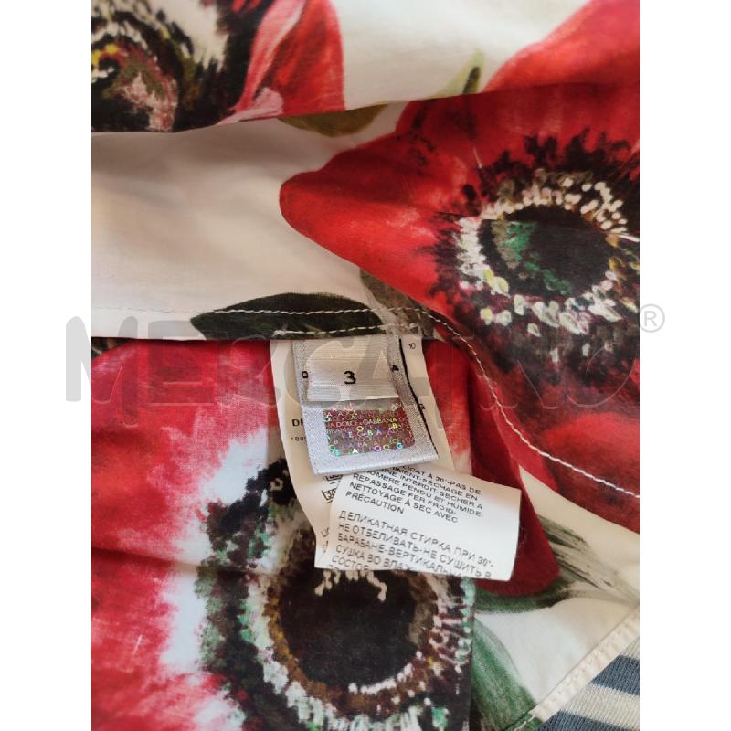 VESTITO BAMBINO ROSE DOLCE&GABBANA | Mercatino dell'Usato Roma montemario 3