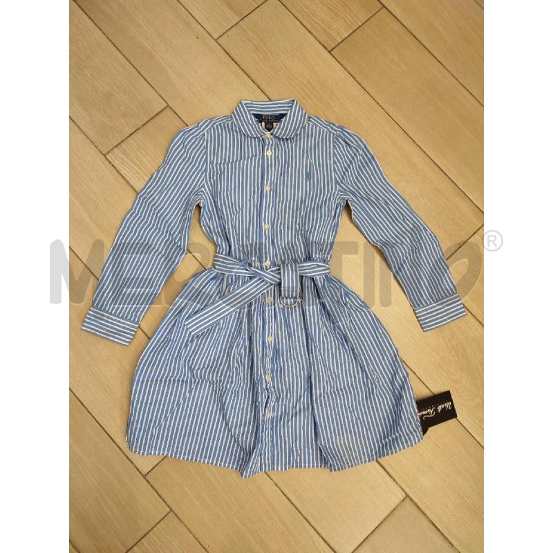 VESTITO B BLU RIGHE POLO RALPH LAUREN | Mercatino dell'Usato Roma montemario 1