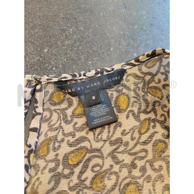 VESTITO DONNA BEIGE DORATO MARC JACOBS | Mercatino dell'Usato Roma montemario 2