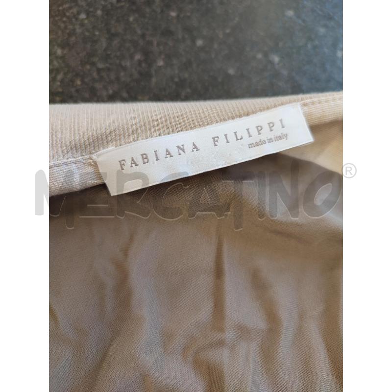 VESTITO DONNA BEIGE FABIANA FILIPPI SOPRA COSTINE | Mercatino dell'Usato Roma montemario 2