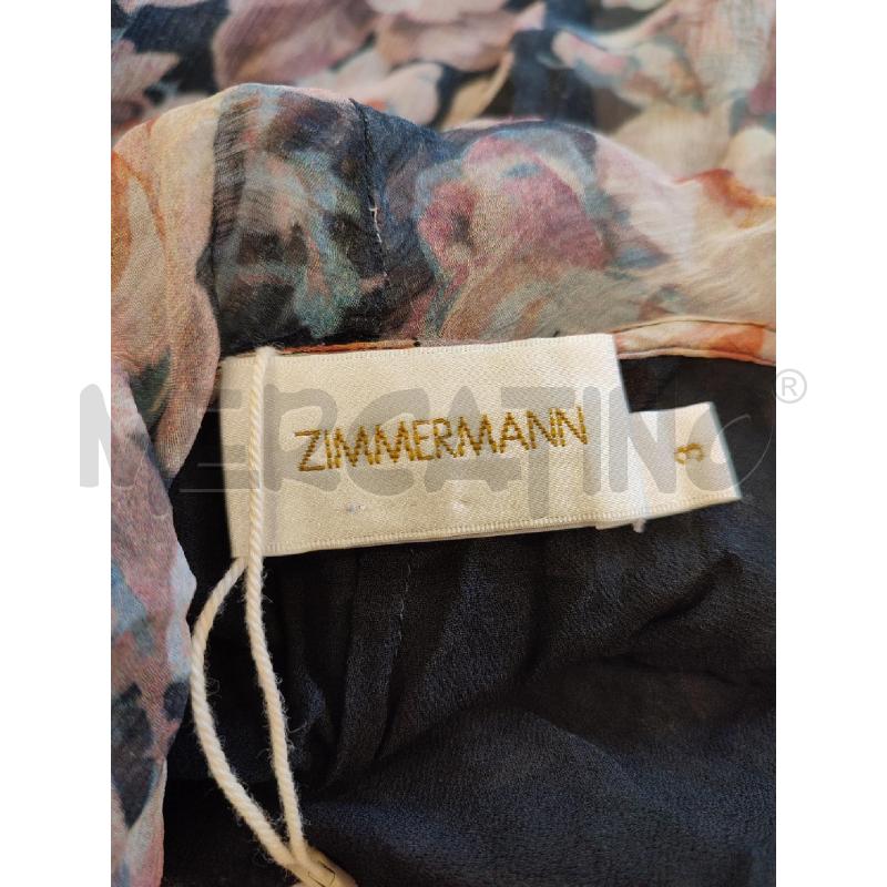 VESTITO DONNA BEIGE FIORI ZIMMERMAN | Mercatino dell'Usato Roma montemario 3