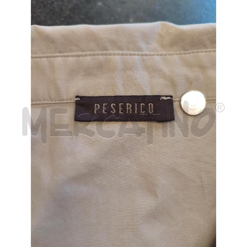VESTITO DONNA BEIGE PESERICO SOTTO BIANCO | Mercatino dell'Usato Roma montemario 2