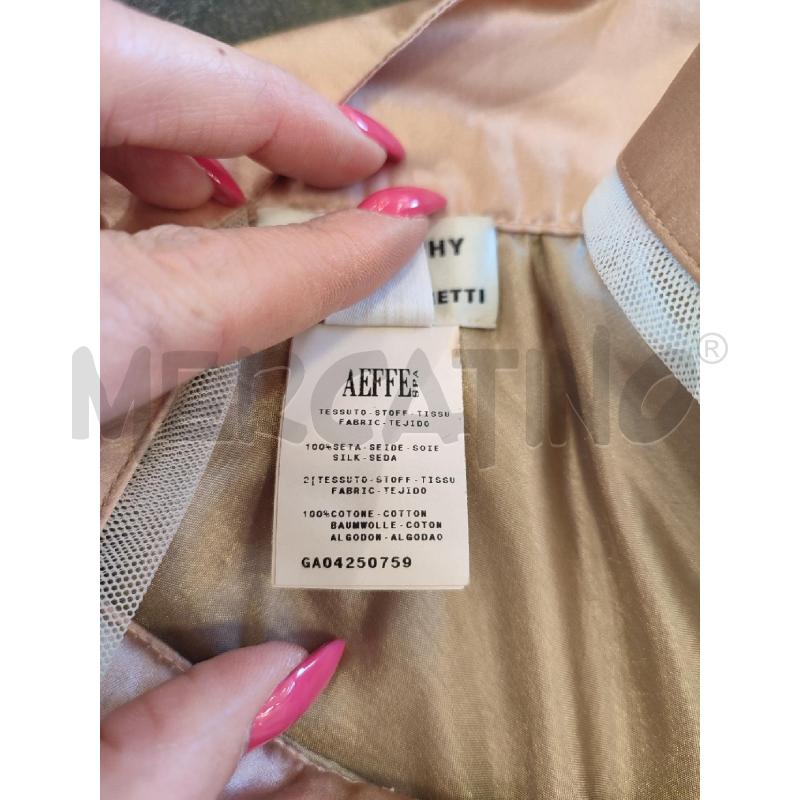 VESTITO DONNA BEIGE PHILOSOPY ROSA | Mercatino dell'Usato Roma montemario 3