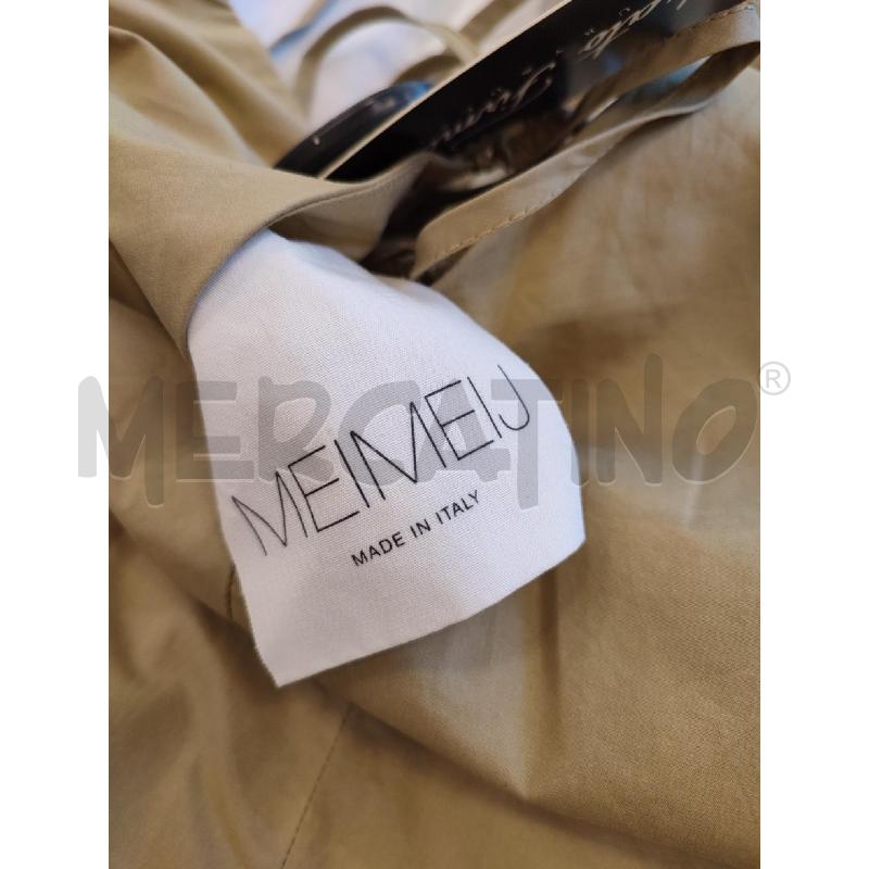VESTITO DONNA BEIGE TRAF BIANCO MEIMEIJ | Mercatino dell'Usato Roma montemario 2