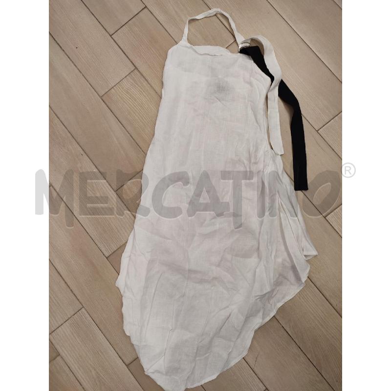 VESTITO DONNA BIANCO LA HAINE INSIDE US | Mercatino dell'Usato Roma montemario 1
