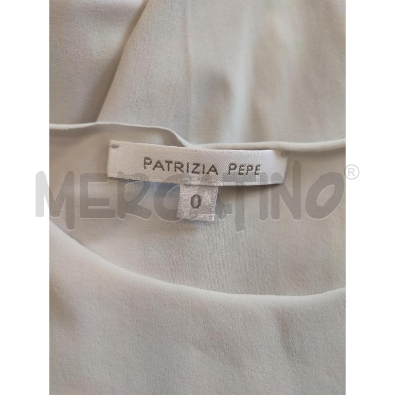 VESTITO DONNA BIANCO LUNGO PATRIZIA PEPE | Mercatino dell'Usato Roma montemario 2