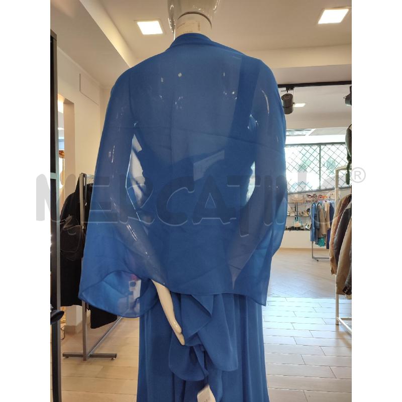 VESTITO DONNA BLU PRONOVIAS LUNGO + STOLA | Mercatino dell'Usato Roma montemario 4
