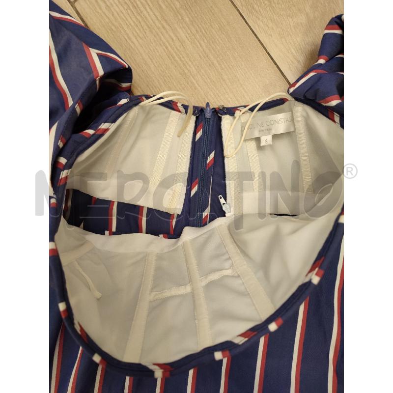 VESTITO DONNA BLU RIGHE CAROLINE CONSTAS | Mercatino dell'Usato Roma montemario 3