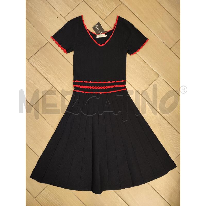 VESTITO DONNA BLU SANDRO BORDI ROSSI | Mercatino dell'Usato Roma montemario 1