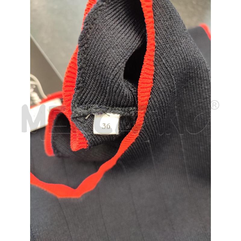 VESTITO DONNA BLU SANDRO BORDI ROSSI | Mercatino dell'Usato Roma montemario 3
