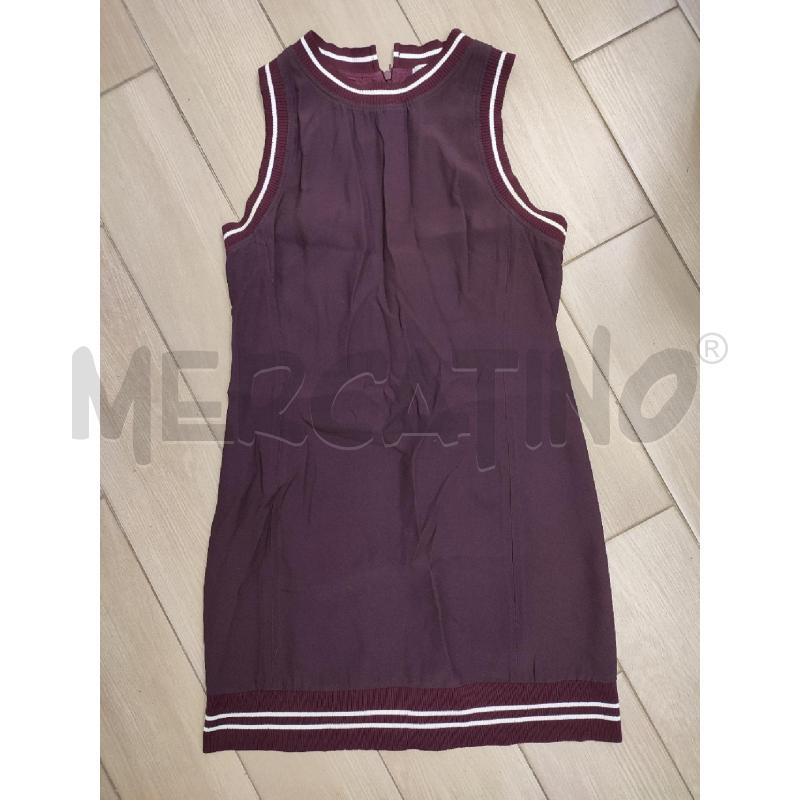 VESTITO DONNA BORDEAUX DONDUP  | Mercatino dell'Usato Roma montemario 1