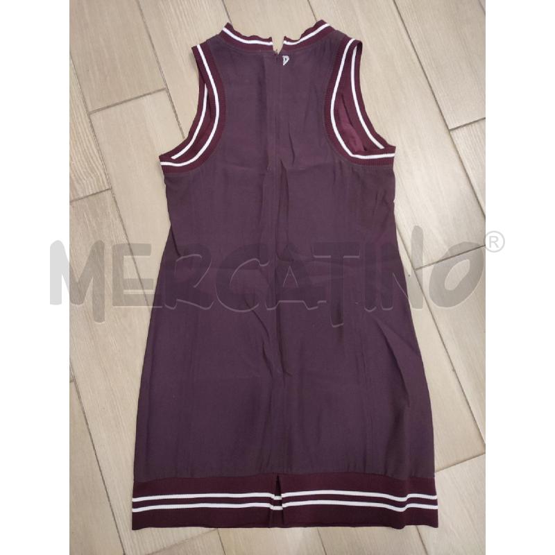 VESTITO DONNA BORDEAUX DONDUP  | Mercatino dell'Usato Roma montemario 2