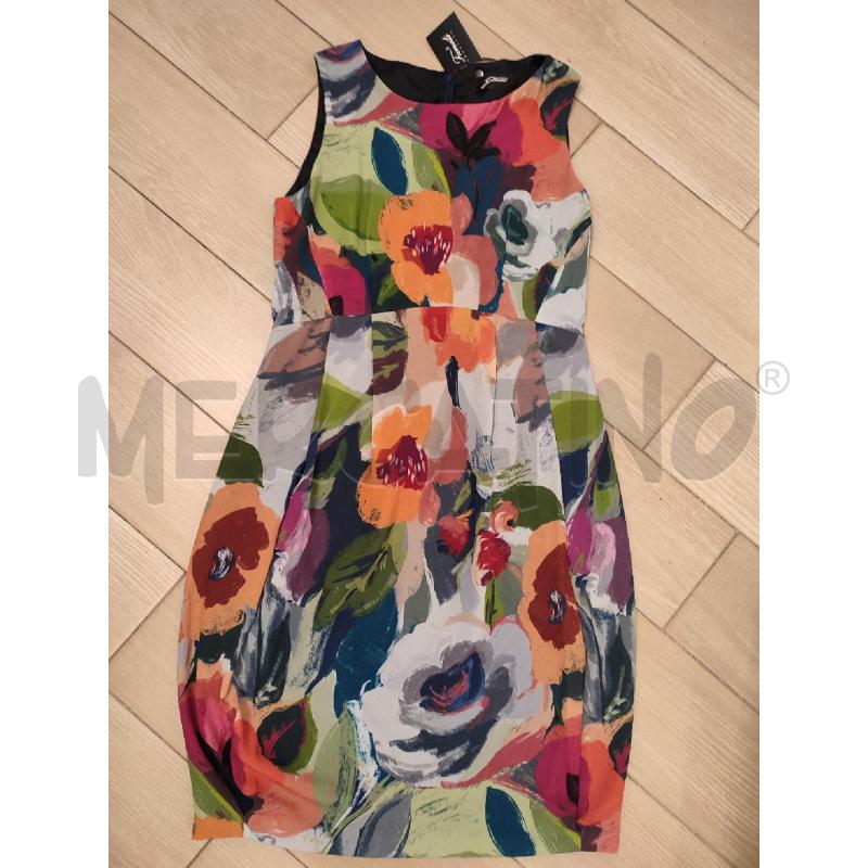 VESTITO DONNA COLORATO GATTINONI FIORI | Mercatino dell'Usato Roma montemario 1