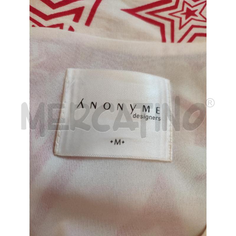 VESTITO DONNA EIGE ANONYME STELLE ROSSE | Mercatino dell'Usato Roma montemario 2