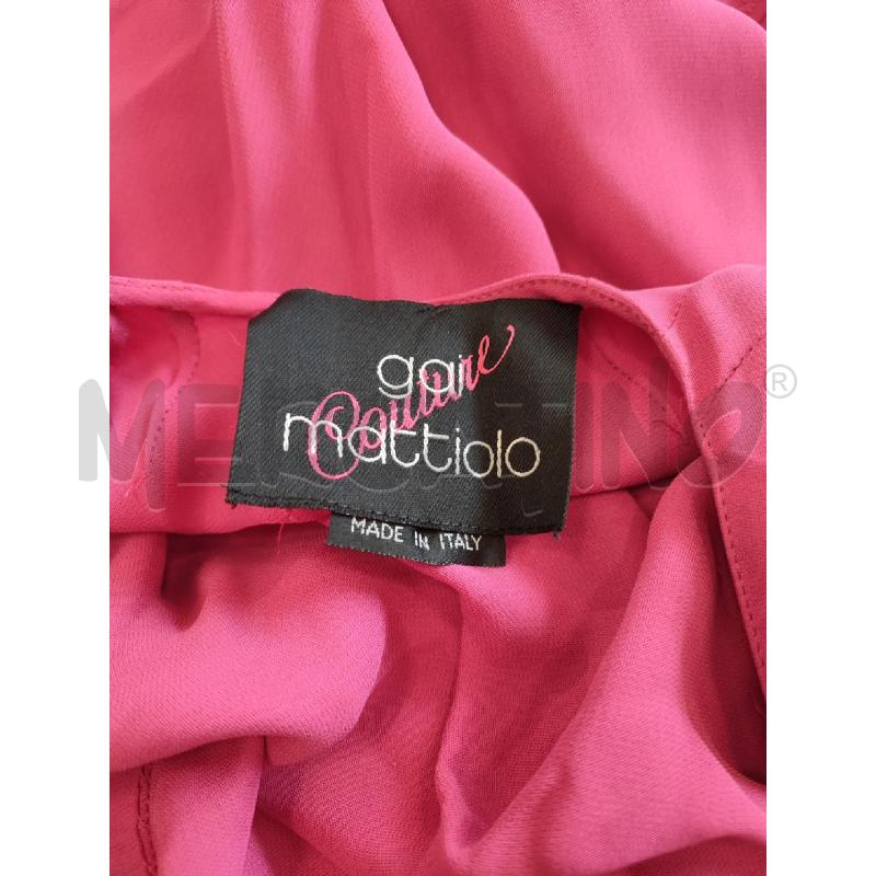 VESTITO DONNA FUCSIA GAI MATTIOLO STRASS | Mercatino dell'Usato Roma montemario 2