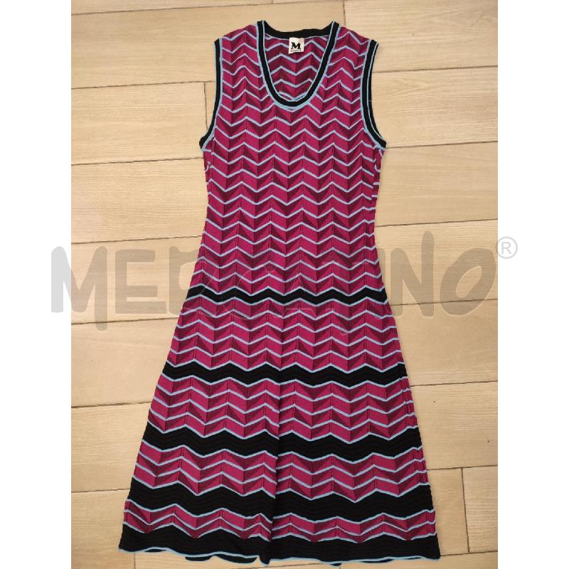 VESTITO DONNA FUCSIA MISSONI NERO | Mercatino dell'Usato Roma montemario 1