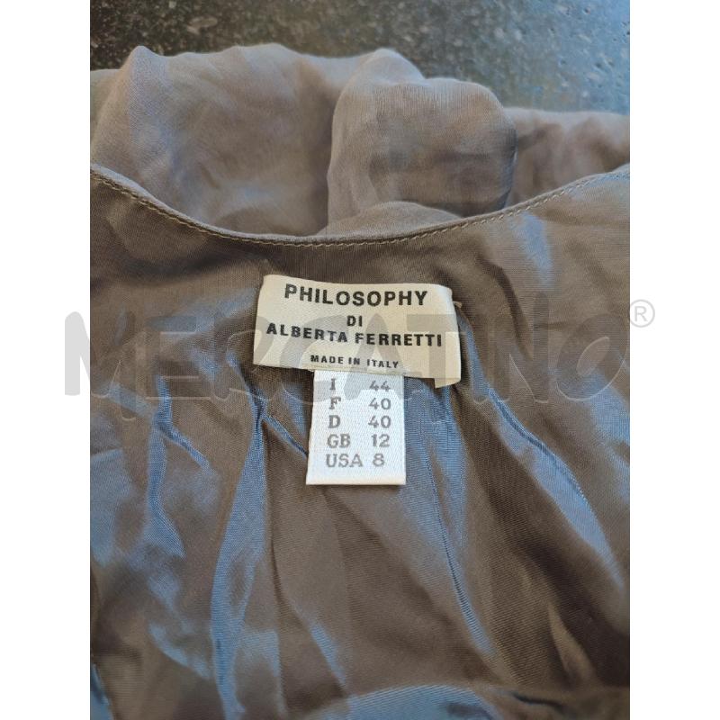 VESTITO DONNA GRIGIO ALBERTA FERRETTI | Mercatino dell'Usato Roma montemario 2