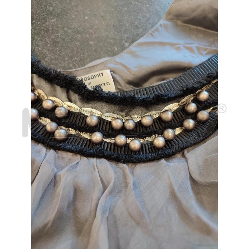 VESTITO DONNA GRIGIO ALBERTA FERRETTI | Mercatino dell'Usato Roma montemario 3